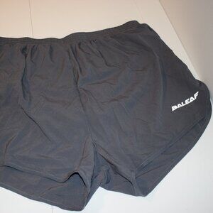NWOT Baleaf Mens gray 3 inch quick dry running shorts Large